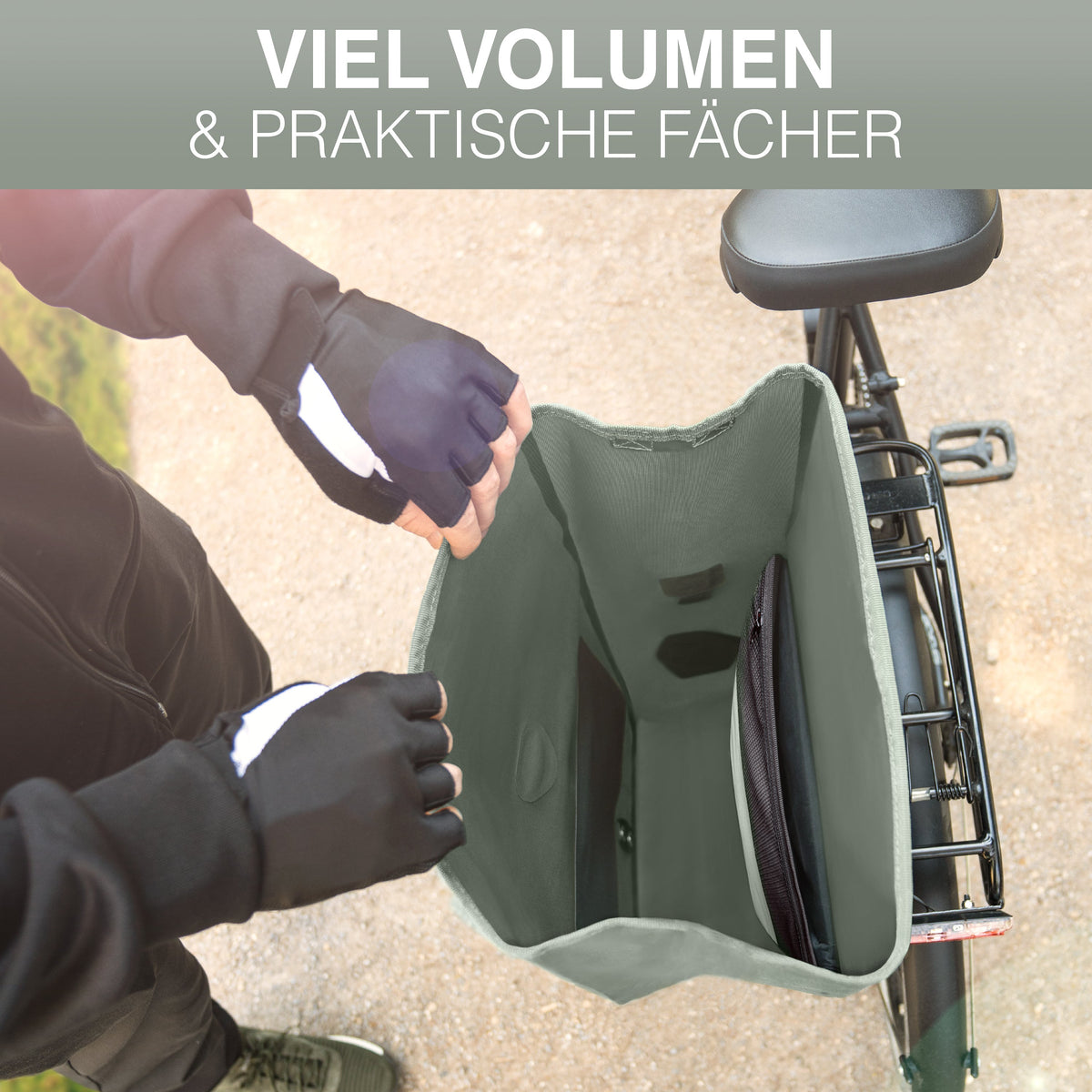 Valkental Bike Bag Urban carried over the shoulder