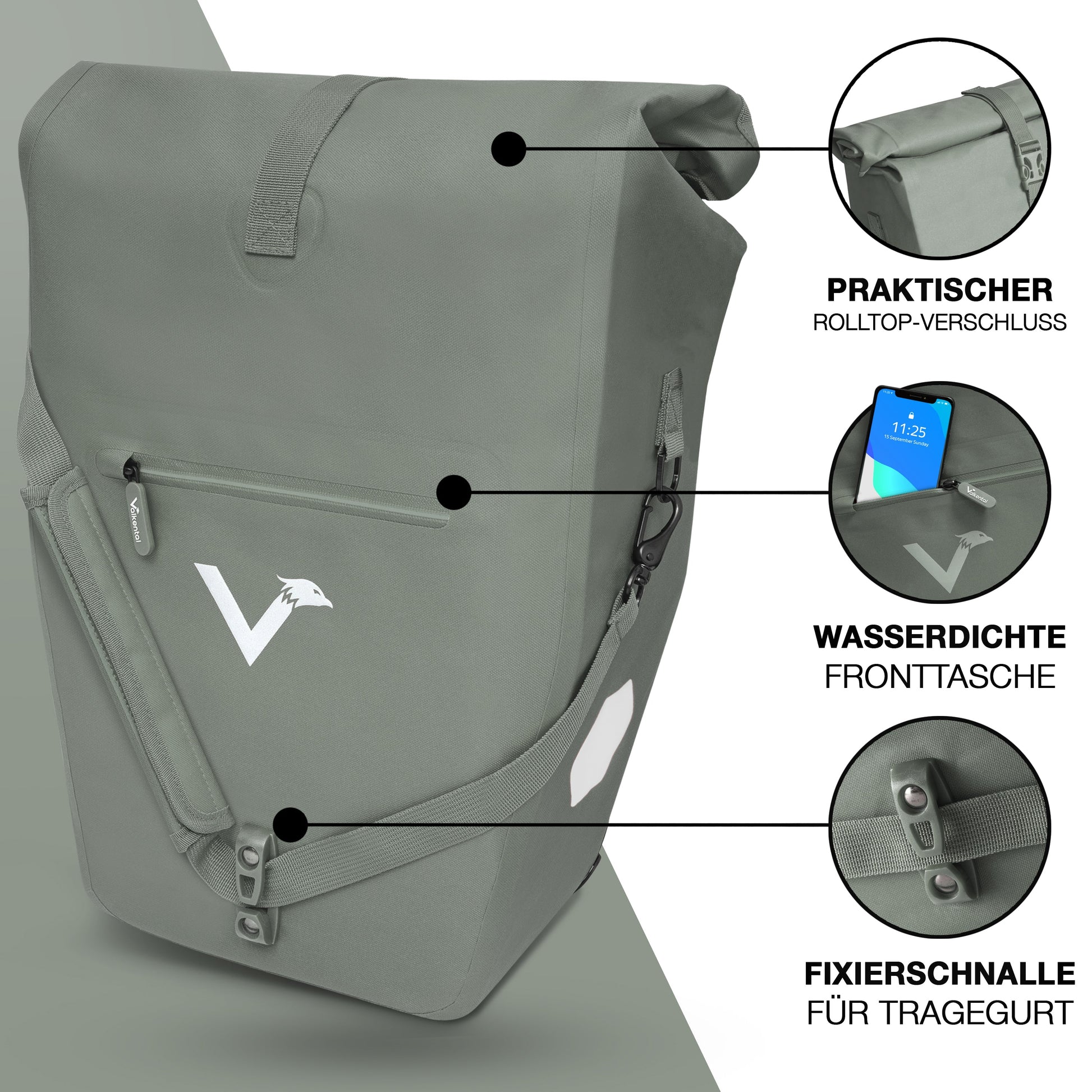 Valkental Bike Bag Urban detail