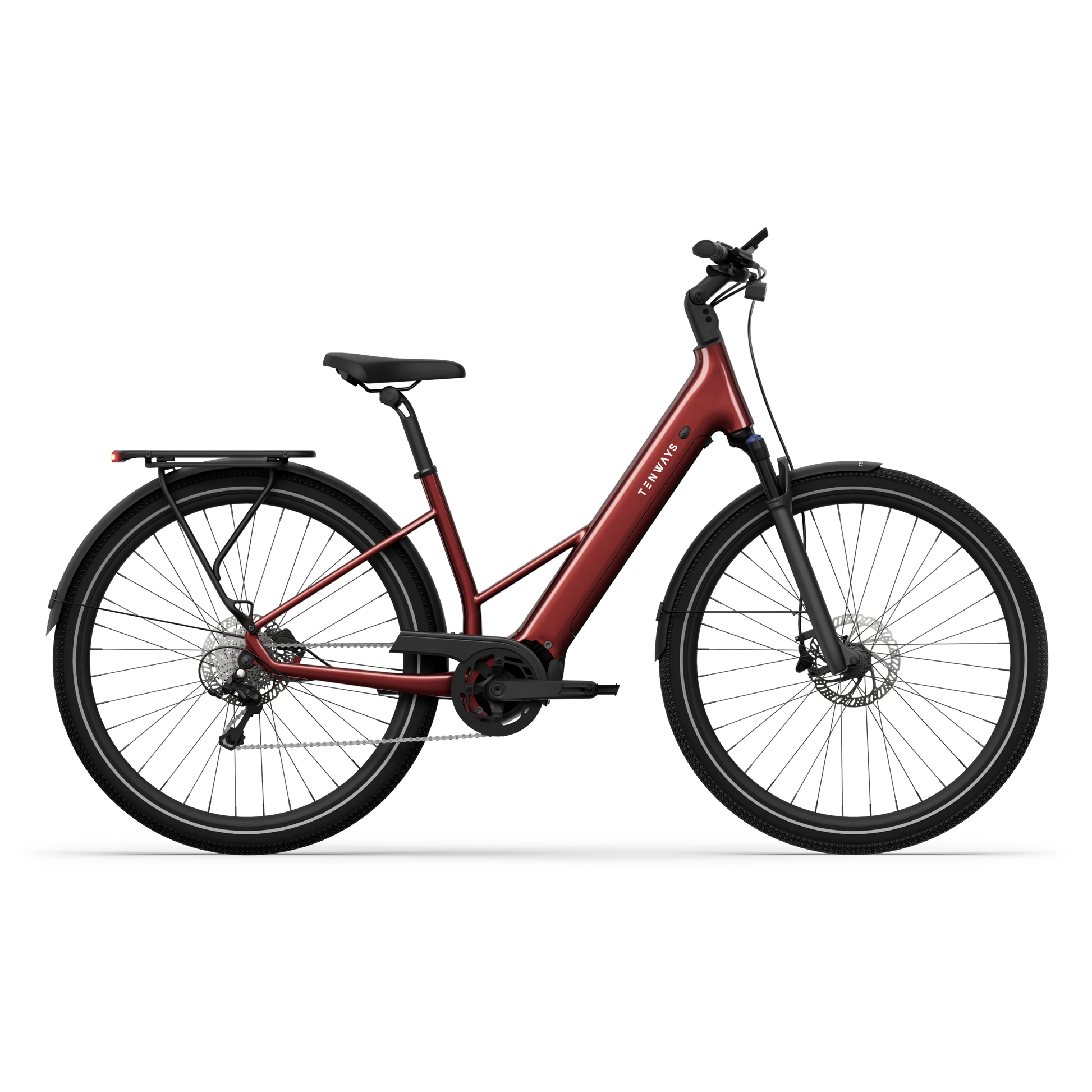 e bike trekking 80 nm TENWAYS AGO AIR — 80 Nm trekking e-bike