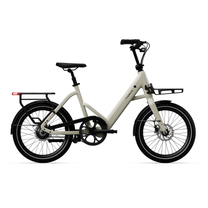 CGO Compact Front Carrier mounted on the bike